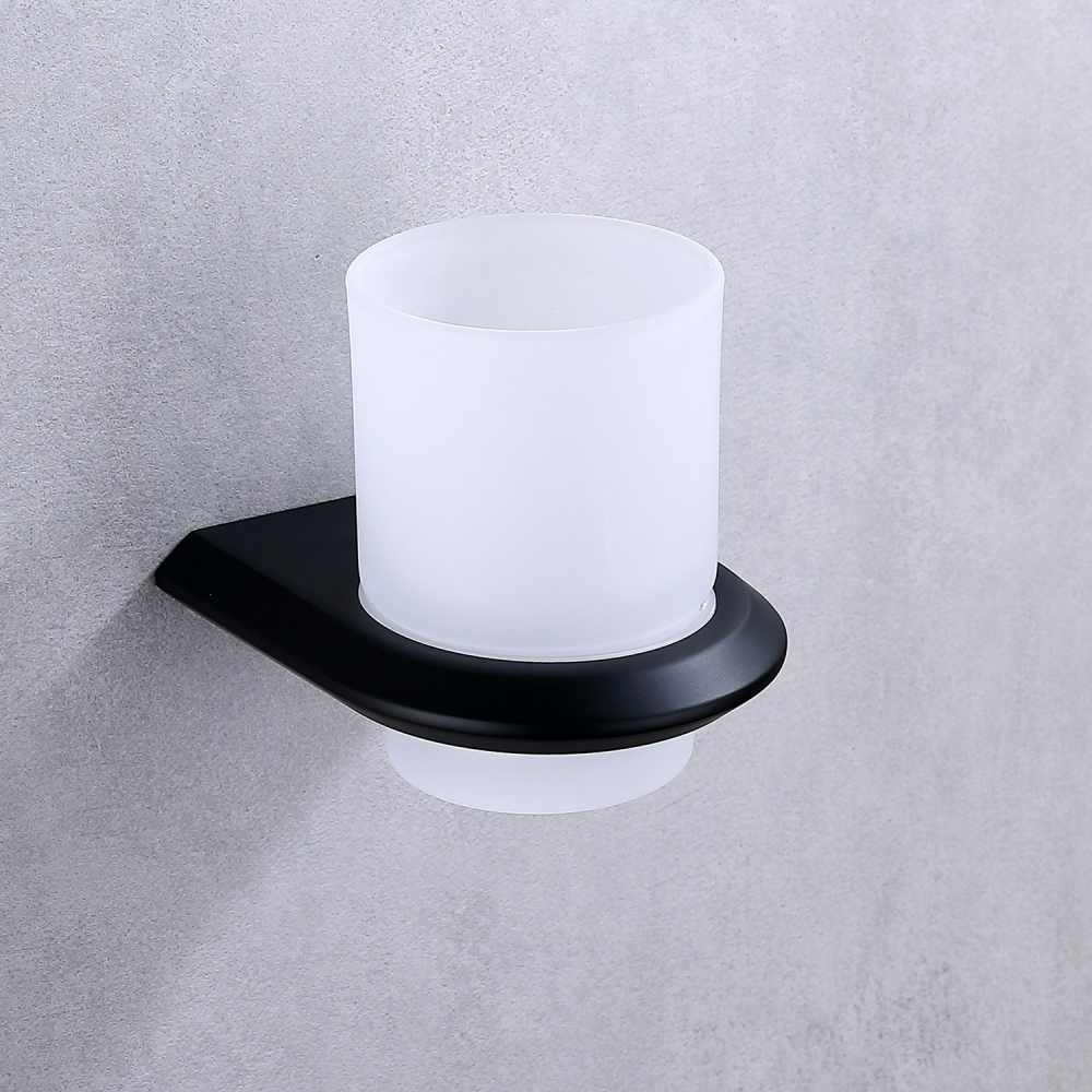 Стакан для зубных щеток ABBER Nord AA1556B черный матовый - Gidratop.ru изображение