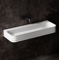 Раковина подвесная ABBER Stein AS2651-1.0 белая матовая - Gidratop.ru изображение