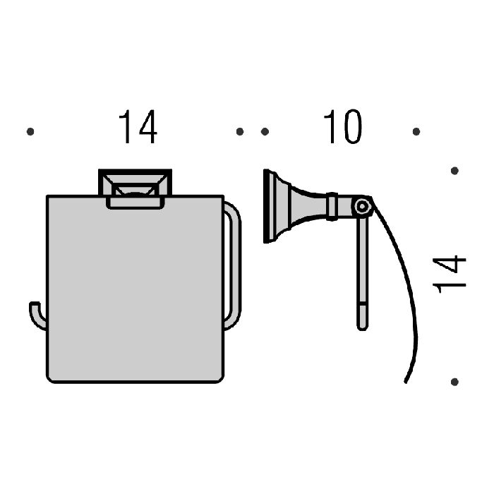 Colombo Portofino Держатель туалетной бумаги, цвет: хром - Gidratop.ru изображение