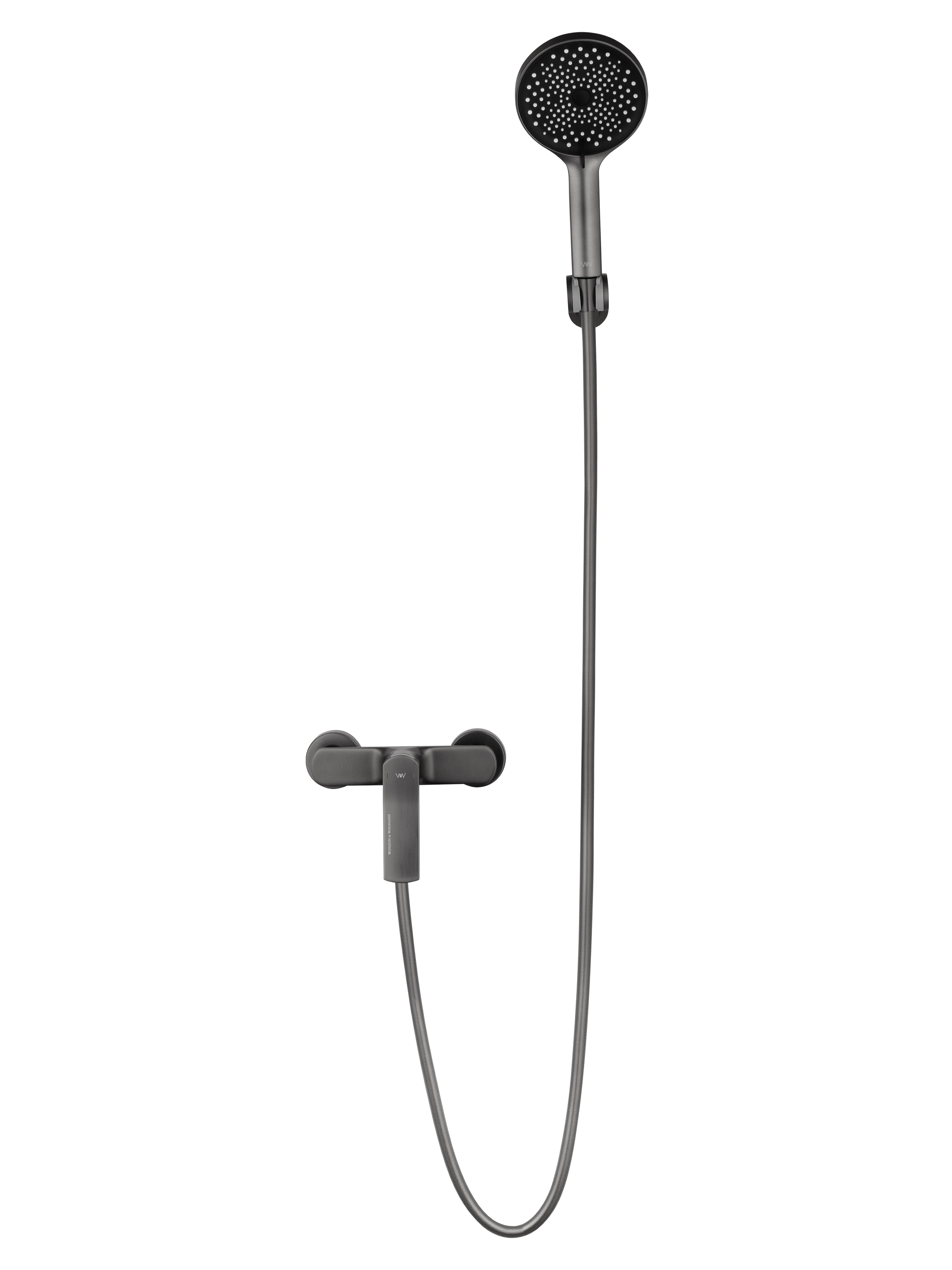 Смеситель для душа WONZON & WOGHAND, Темный графит (WW-B2585-BGG) - Gidratop.ru изображение