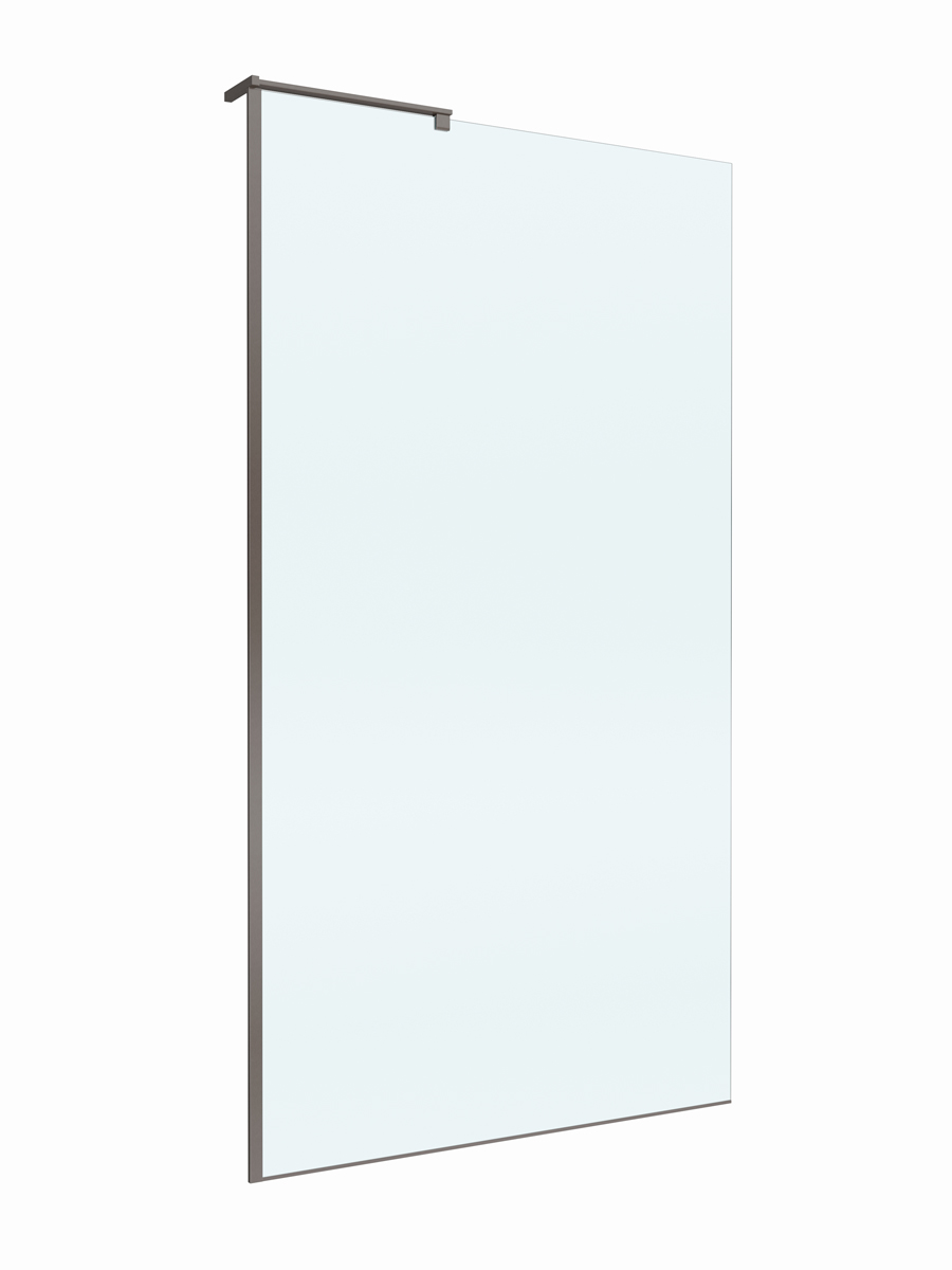 Душевая перегородка BelBagno UNO-L-1-TB-110-C-GM - Gidratop.ru изображение