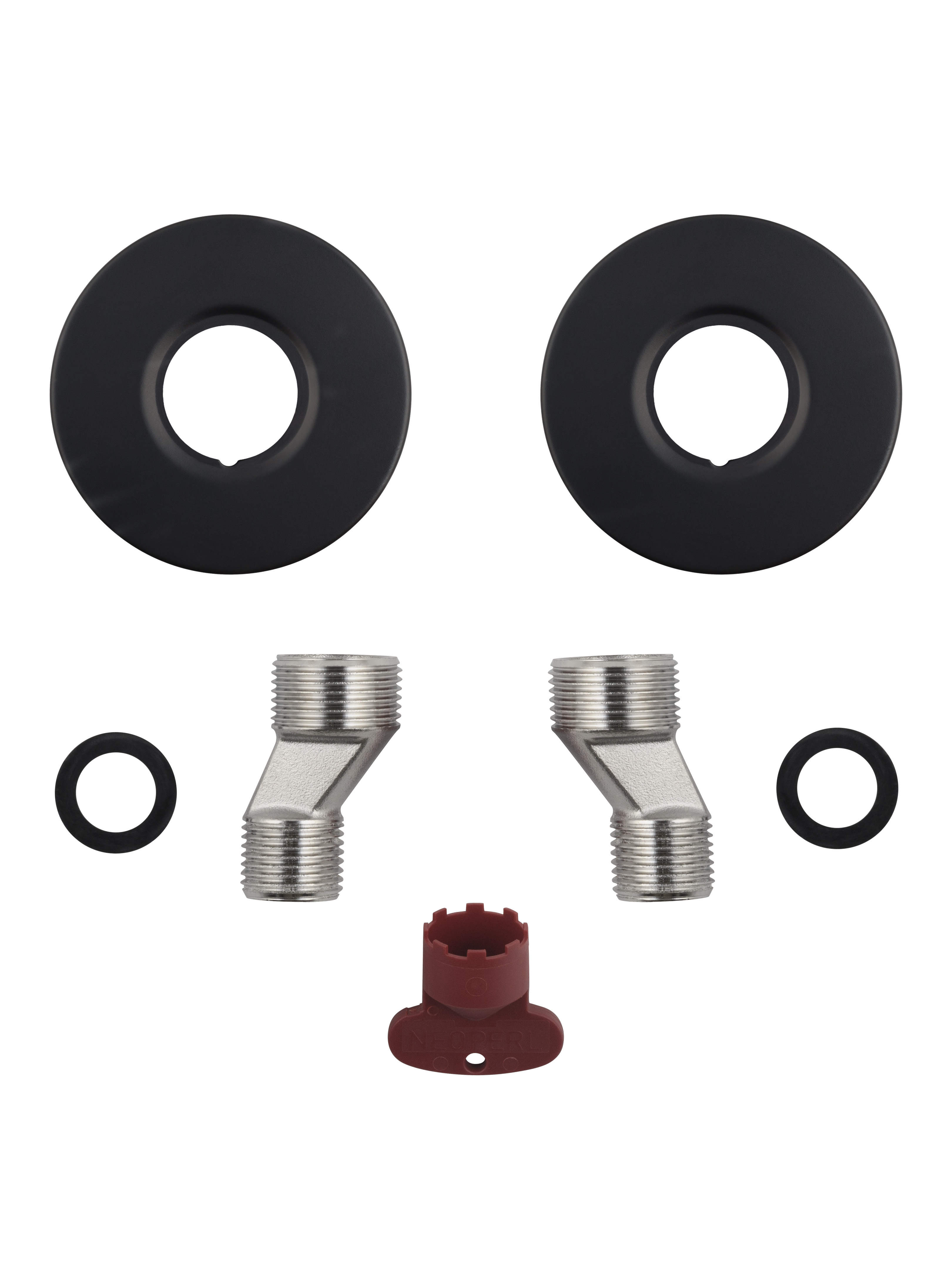 Смеситель для душа WONZON & WOGHAND ARNIE, Черный матовый (WW-694101-MB) - Gidratop.ru изображение