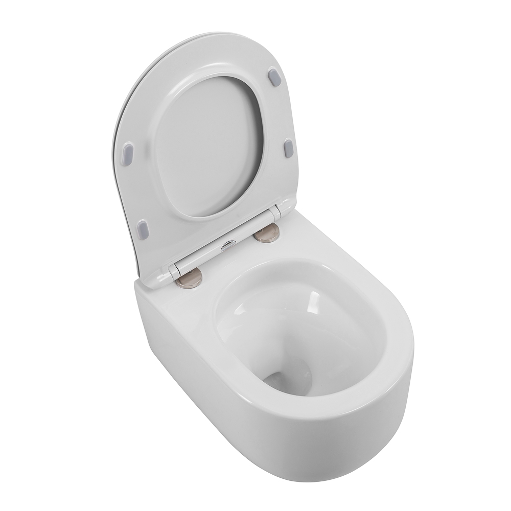 Унитаз подвесной безободковый BelBagno SOFT-TOR BB084CH-TOR/BB2034SC - Gidratop.ru изображение
