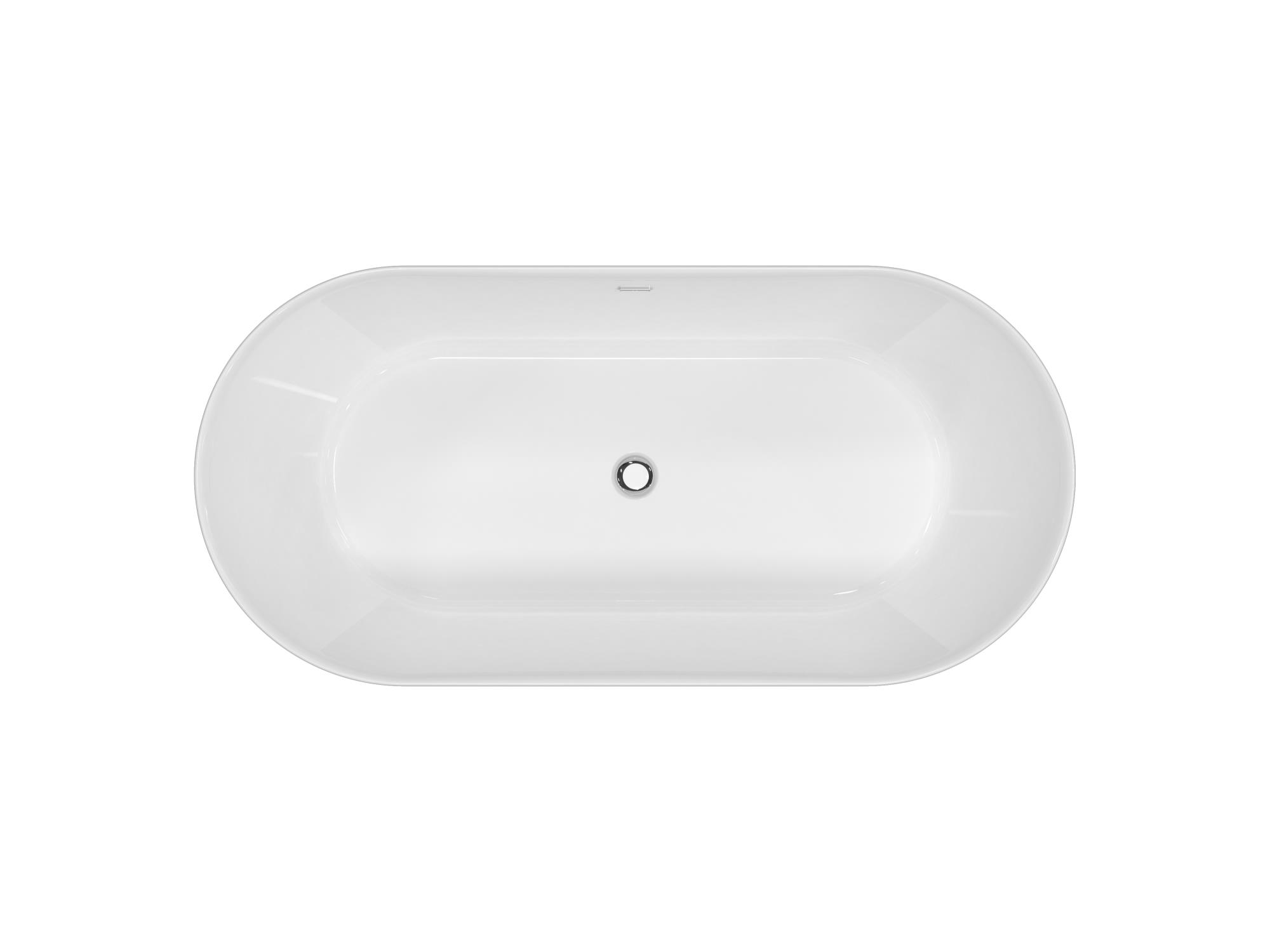 Акриловая ванна BELBAGNO BB306-1395 - Gidratop.ru изображение