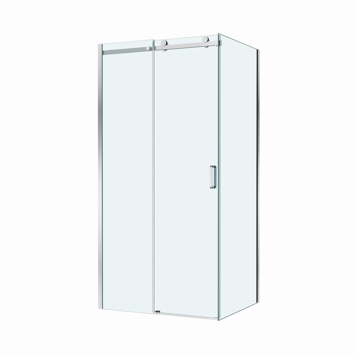 Душевой уголок BelBagno SOFT_CLOSE-2-AH-1-100/90-C-Cr - Gidratop.ru изображение