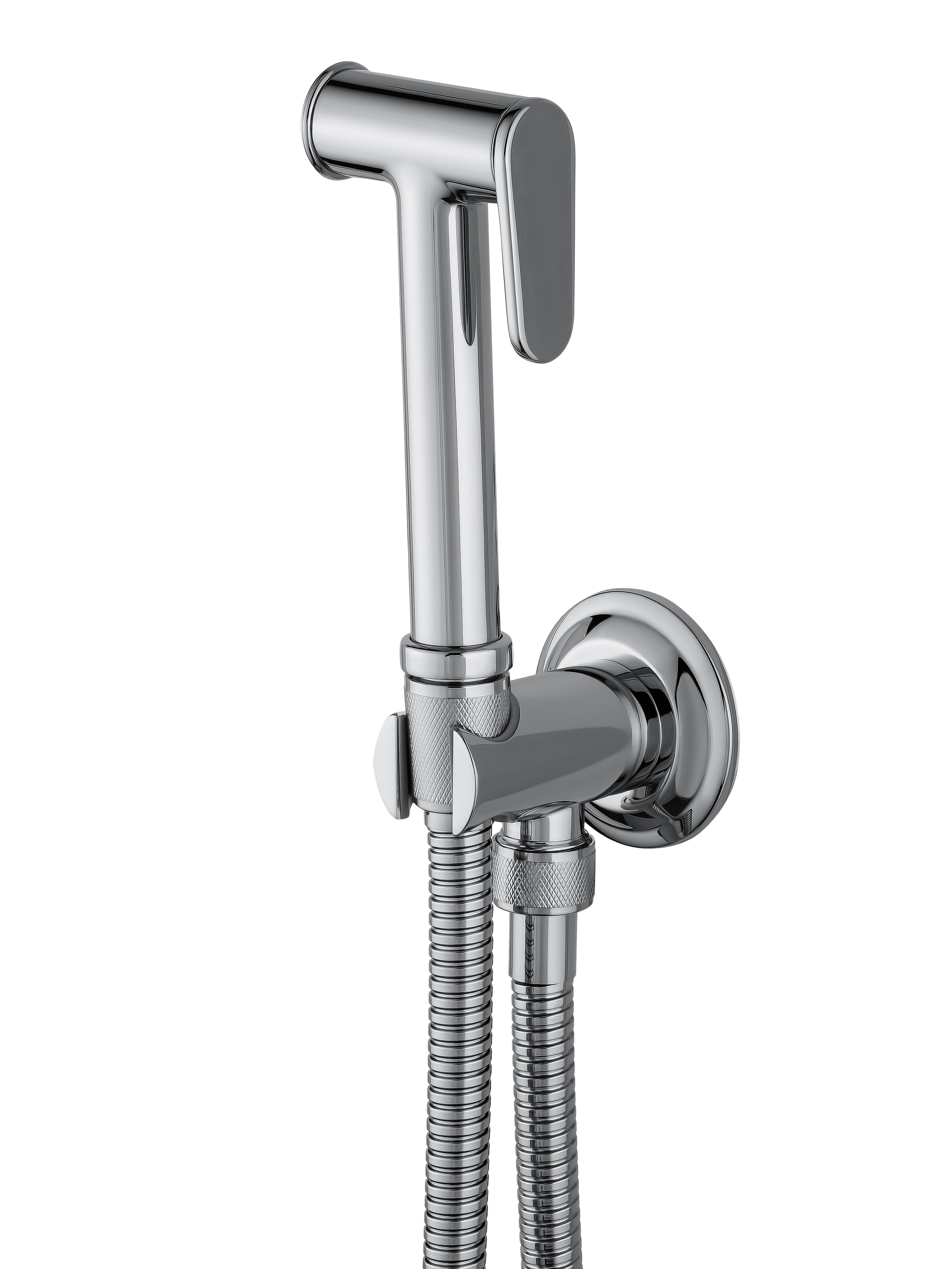 Смеситель с гигиеническим душем встраиваемый WONZON & WOGHAND STEAM, Хром (WW-88849008-CR) - Gidratop.ru изображение