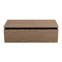 SLIDER Тумба с одним выкатным ящиком, дуб тангент, 996x476x300, SLIDER-1000-1C-PI-RT-P - Gidratop.ru изображение