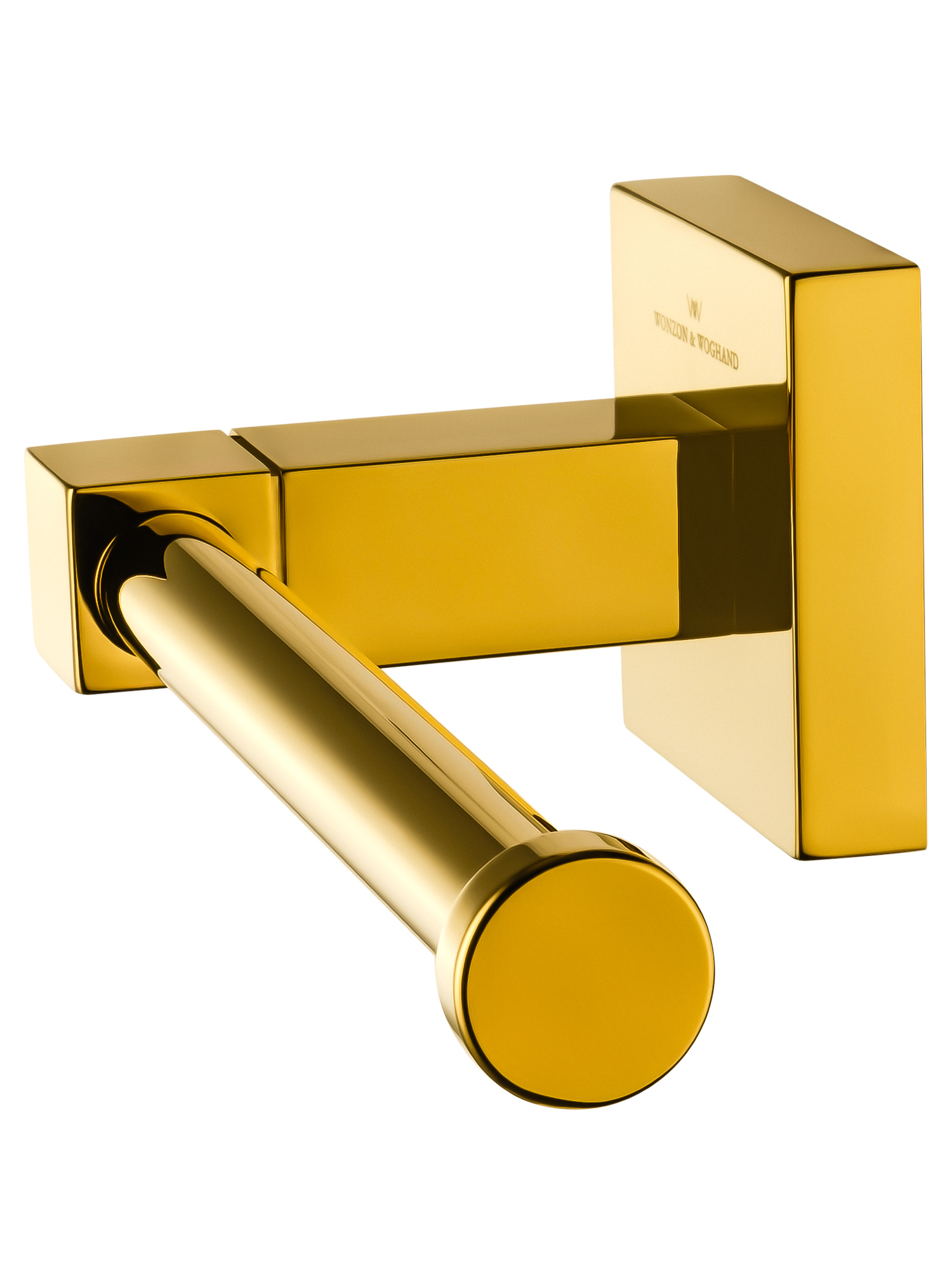 Держатель для туалетной бумаги без крышки WONZON & WOGHAND POLO, Темное золото (WW-8906-DG) - Gidratop.ru изображение