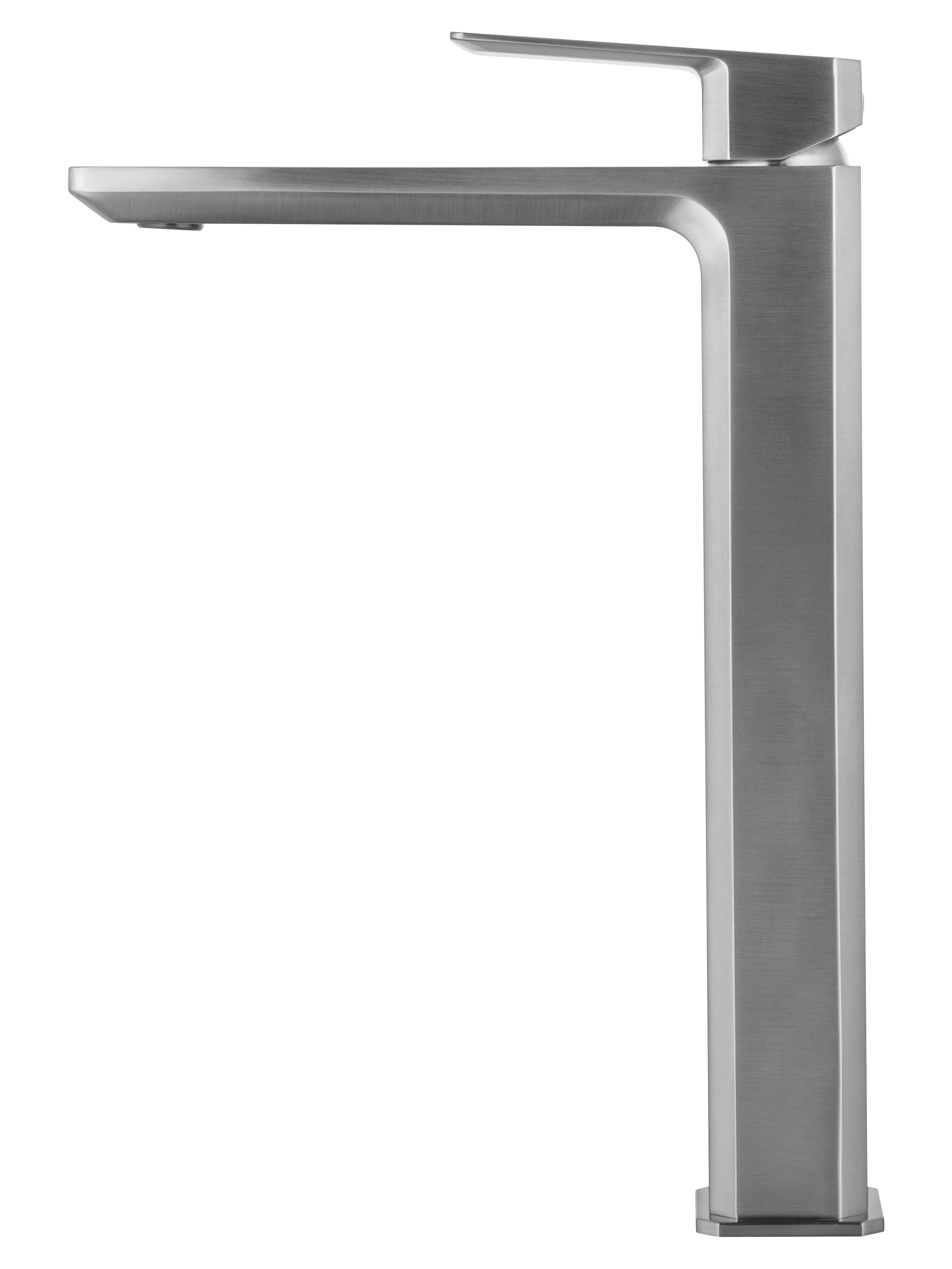 Смеситель для раковины высокий WONZON & WOGHAND DIAMOND, Брашированный никель (WW-88239011-BN) - Gidratop.ru изображение