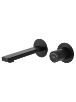 Смеситель для раковины встраиваемый WONZON & WOGHAND, Черный матовый (WW-105-MB) - Gidratop.ru изображение