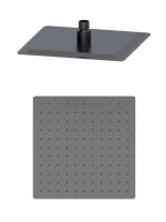 Верхний душ WONZON & WOGHAND, Темный графит (WW-88DP02-BGM) - Gidratop.ru изображение