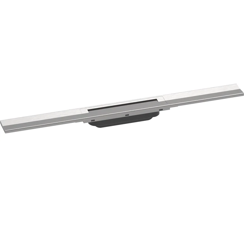 Решетка для дренажного канала Hansgrohe RainDrain Flex, 70 см, полированная сталь, 56043800 - Gidratop.ru изображение