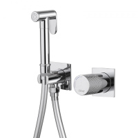 Смеситель ABBER Rund AF8725 с гигиеническим душем, хром - Gidratop.ru изображение