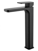 Смеситель для раковины высокий WONZON & WOGHAND ARNIE, Черный матовый (WW-691104-MB) - Gidratop.ru изображение