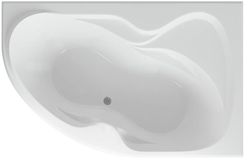 Акриловая ванна Aquatek Вега 170х105 (правая, без гидромассажа, без фронтального экрана)