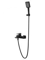 Смеситель для ванны с душем WONZON & WOGHAND EDGE, Черный матовый (WW-88639003A-MB) - Gidratop.ru изображение