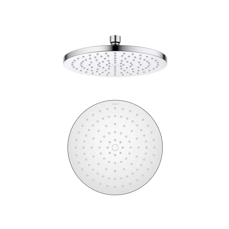 Верхний душ Aquatek AQ2086CR, 22 х 22 см, пластик, цвет хром - Gidratop.ru изображение