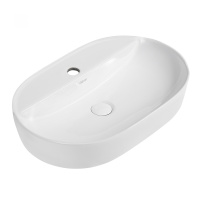 Раковина накладная ABBER Bequem AC2113 белая - Gidratop.ru изображение