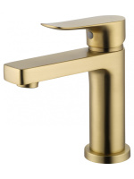 Смеситель для раковины WONZON & WOGHAND Blend, Брашированное золото (WW-A40222-BG) - Gidratop.ru изображение