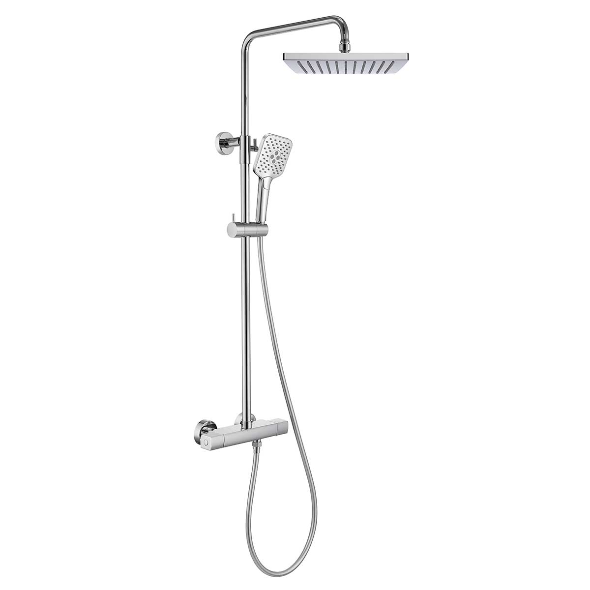 Душевая стойка Next VSFS-1N0TCH термостатическая, хром - Gidratop.ru изображение