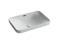 Умывальник прямоугольный встраиваемый сверху в столешницу Element 605x415x185мм - Gidratop.ru изображение