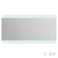 Зеркало со встроенной LED подстветкой и сенсорным выключателем Touch System, риверсивное 45006, 136х70