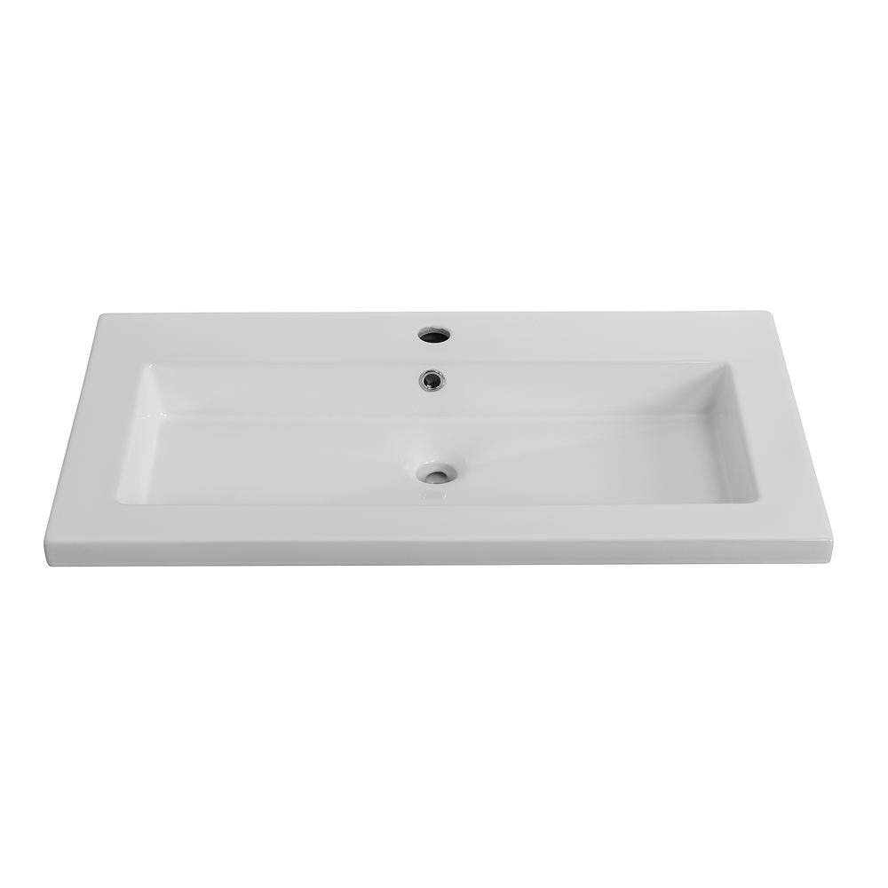 Керамическая раковина CZR-8070-75, 760x460x140 - Gidratop.ru изображение