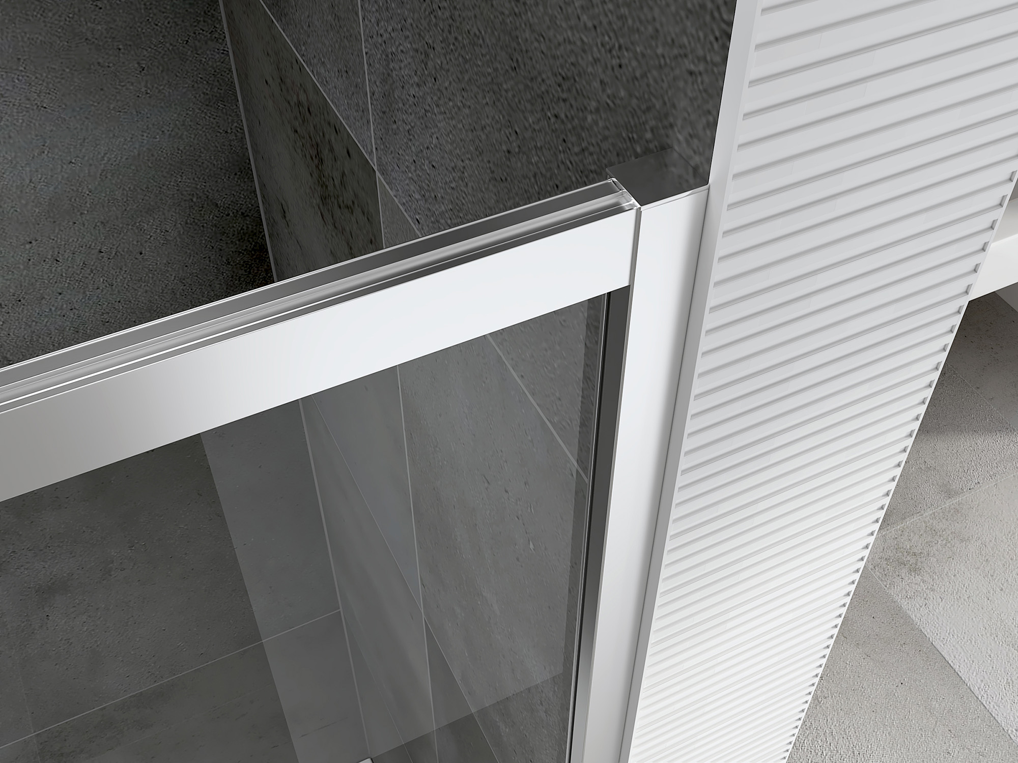 Душевой уголок ABBER Schwarzer Diamant AG30140H-S75-S75 - Gidratop.ru изображение