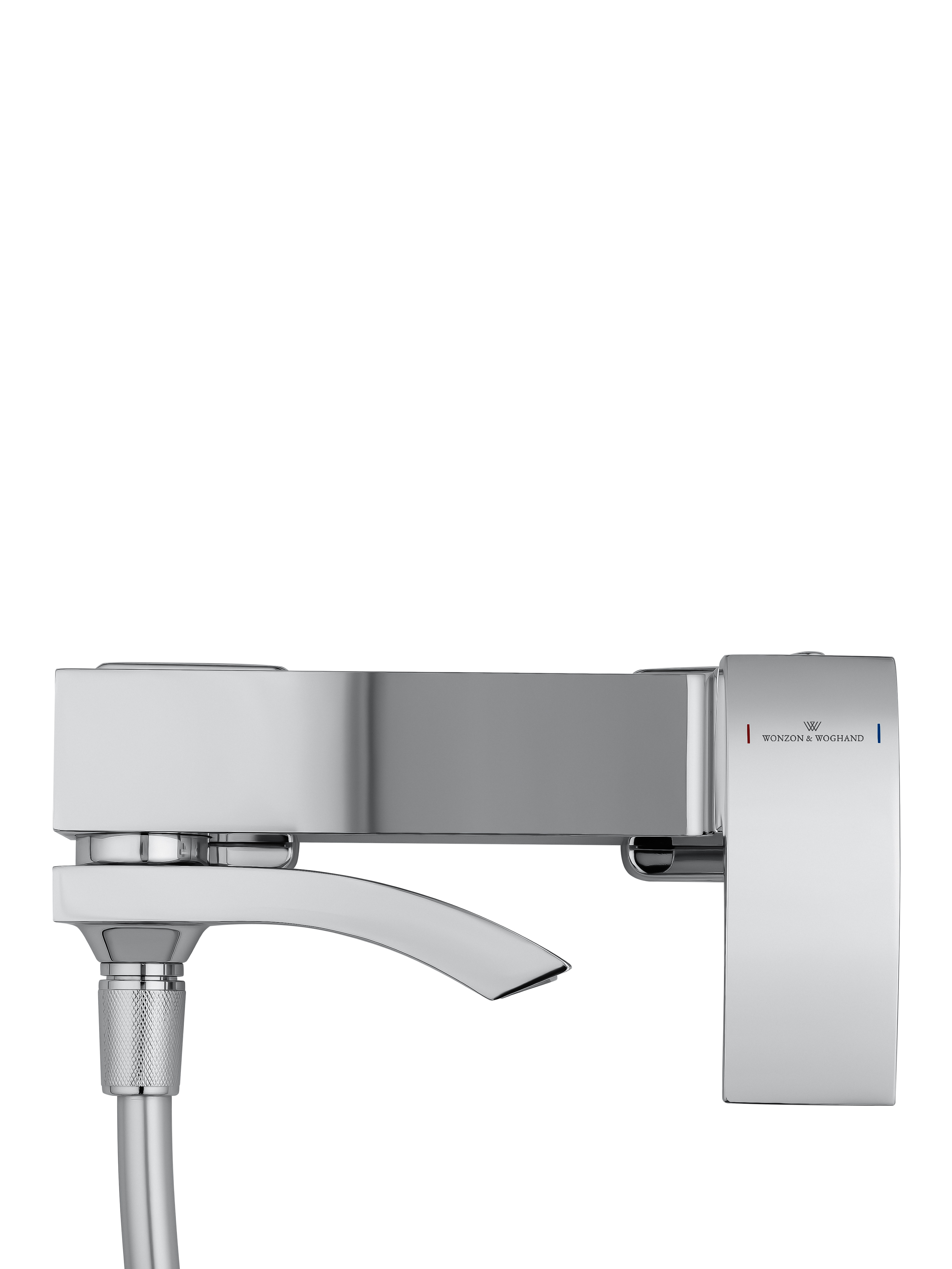 Смеситель для ванны с душем WONZON & WOGHAND FIT, Хром (WW-88639009-CR) - Gidratop.ru изображение