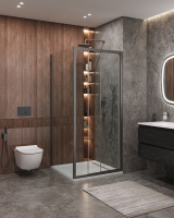 Душевой уголок CEZARES MOLVENO-AF-31-90-C-GM-IV - Gidratop.ru изображение