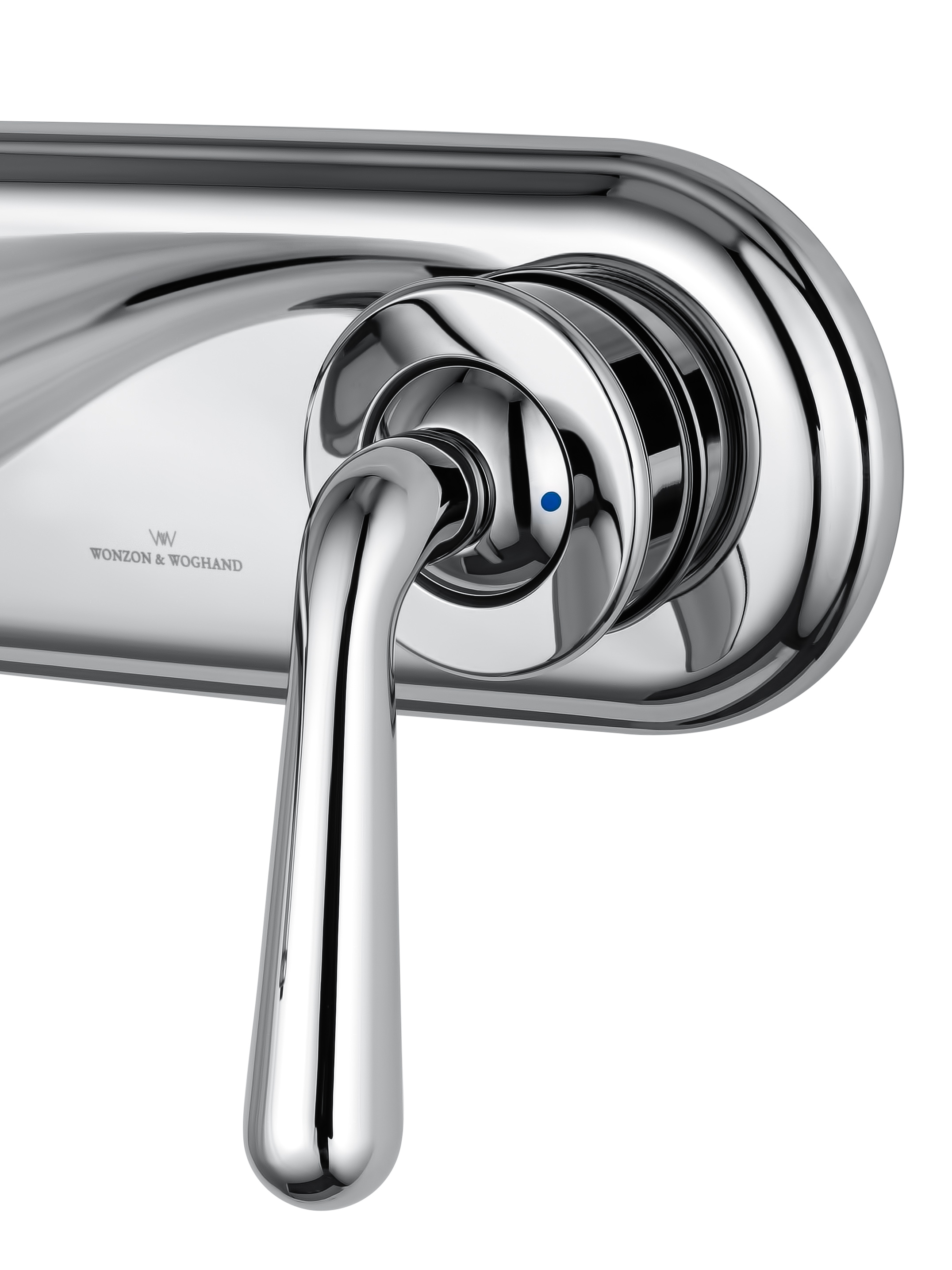 Смеситель для раковины встраиваемый WONZON & WOGHAND STEAM, Хром (WW-88869008-CR) - Gidratop.ru изображение