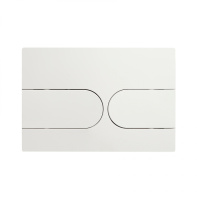 Кнопка смыва для инсталляции механическая WONZON & WOGHAND, Белый матовый (WW-IB233-MW)