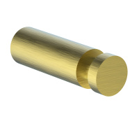 Крючок для ванной WONZON & WOGHAND EASY, Брашированное золото (WW-8105-2-BG) - Gidratop.ru изображение