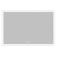 Зеркало с встроенным светильником, сенсорным выключателем и подогревом SPC-MAR-1200-800-LED-TCH-WARM, 12W, 220-240V, 1200x30x800 - Gidratop.ru изображение