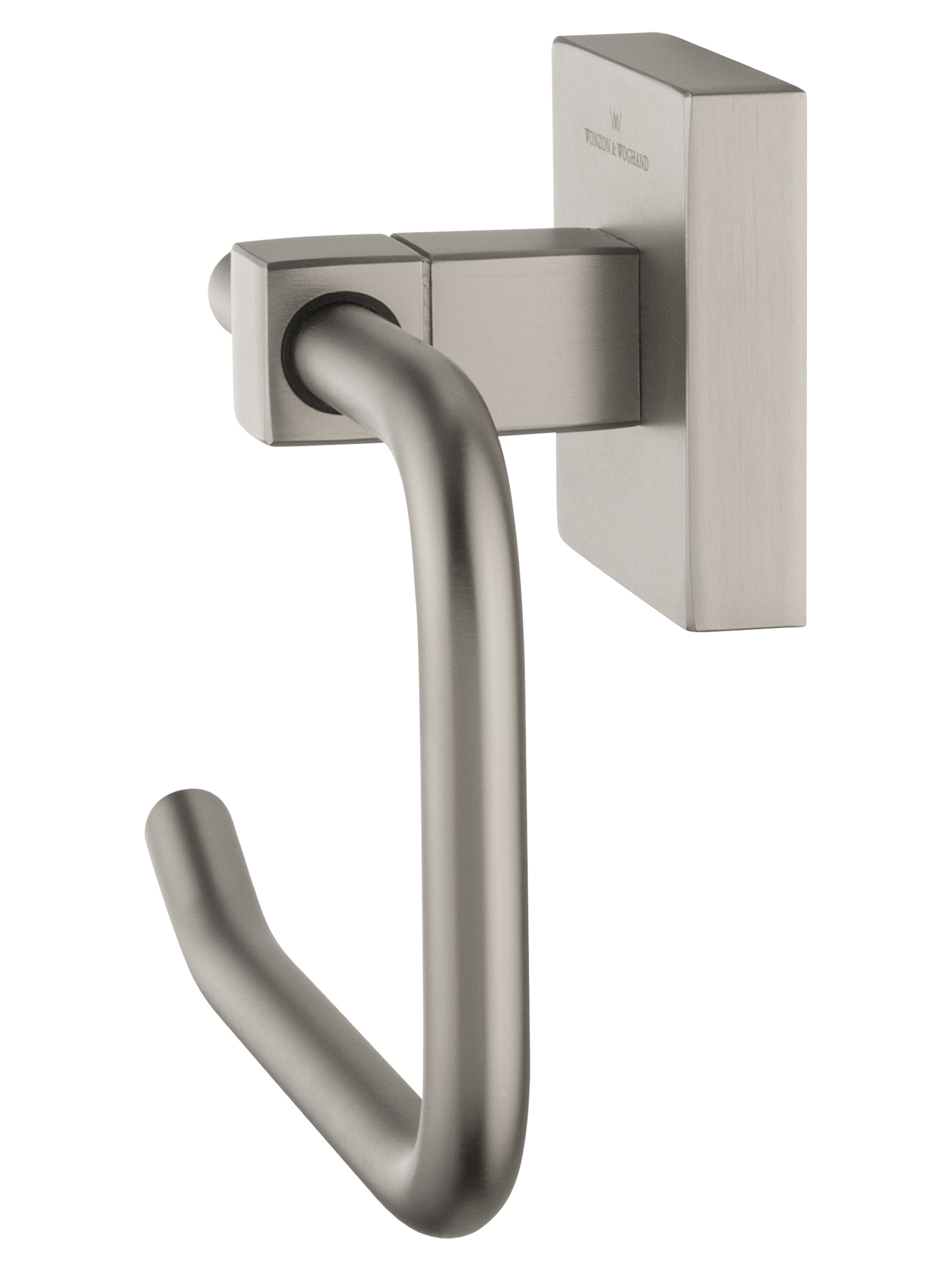 Держатель для туалетной бумаги без крышки WONZON & WOGHAND POLO, Брашированный никель (WW-8916-BN) - Gidratop.ru изображение