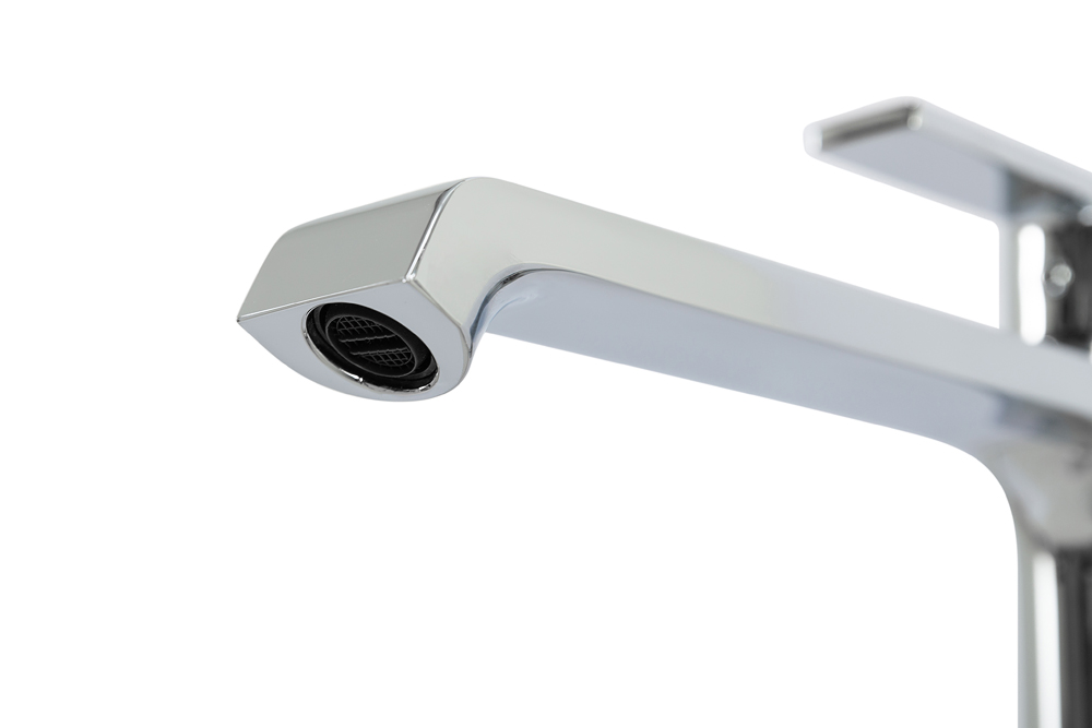 AURORA Смеситель для накладной раковины без донного клапана, хром AURORA-LMC-CRM-W0 - Gidratop.ru изображение