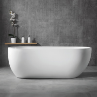 Акриловая ванна ABBER AB9341-1.5 белая