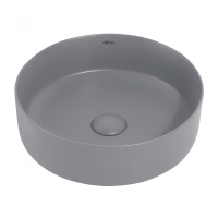 Раковина накладная ABBER Bequem AC2108MG серая матовая - Gidratop.ru изображение