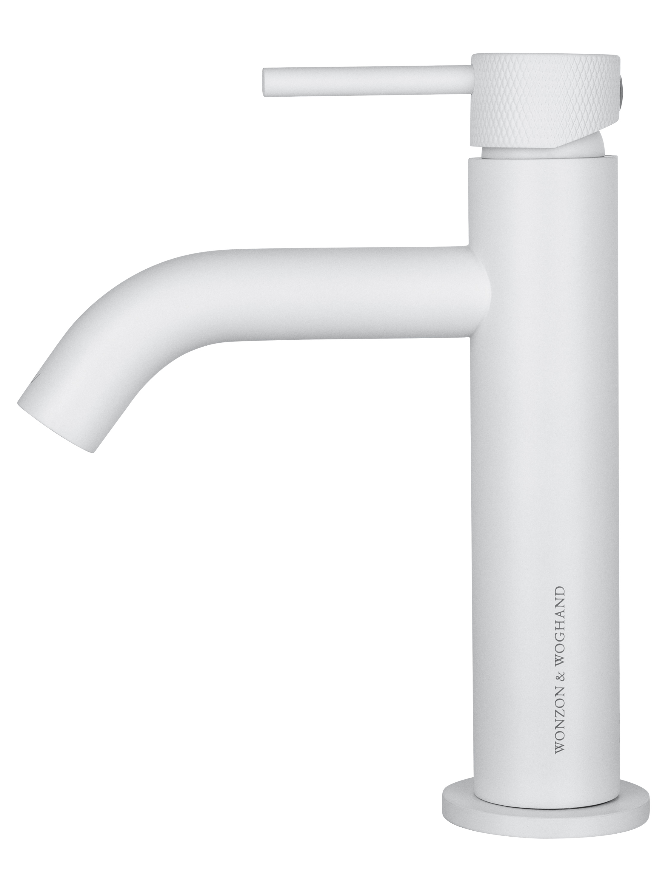 Смеситель для раковины WONZON & WOGHAND, Белый матовый (WW-H1061-MW) - Gidratop.ru изображение