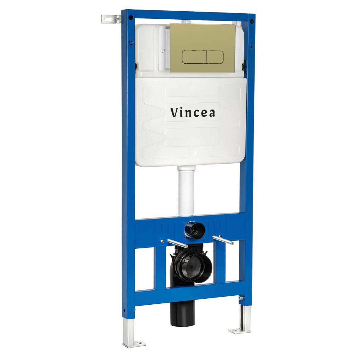 Инсталляция для подвесного унитаза Vincea VIS-601, 500*1112, цвет сине-белый - Gidratop.ru изображение