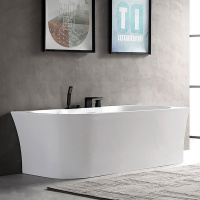 Акриловая ванна ABBER AB9335-1.7 R белая - Gidratop.ru изображение