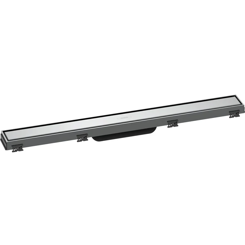 Решетка для дренажного канала Hansgrohe RainDrain Match, 70 см, хром, 56037000 - Gidratop.ru изображение