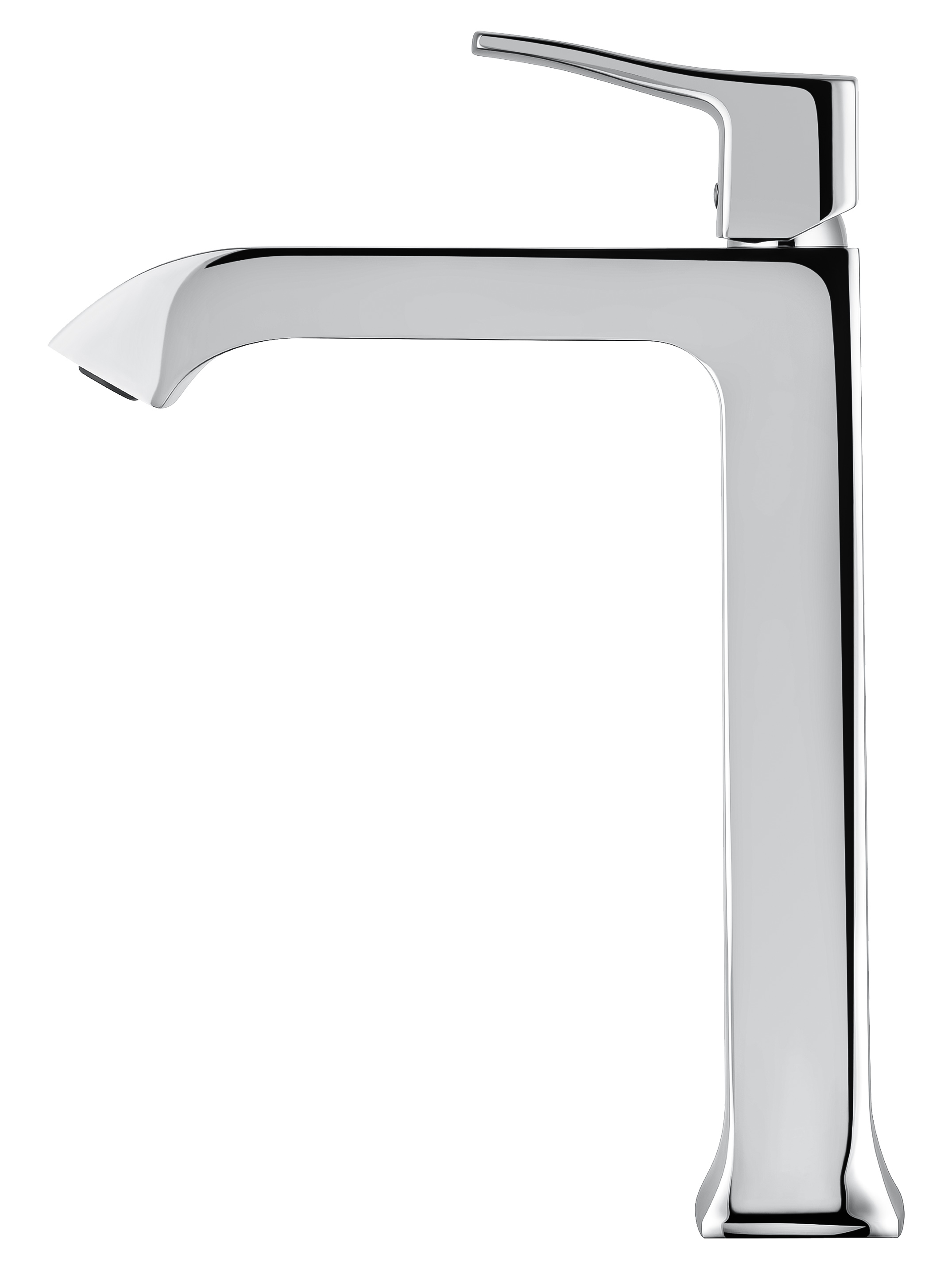 Смеситель для раковины высокий WONZON & WOGHAND FLEX, Хром (WW-88019072-CR) - Gidratop.ru изображение