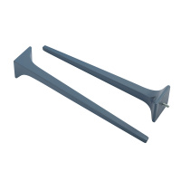 Ножки для шкафчика, комплект 2 штуки, высота 47 см, дерево 40323 Blu Avio - Gidratop.ru изображение