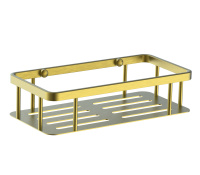 Полка для ванной WONZON & WOGHAND, Брашированное золото (WW-4131-BG) - Gidratop.ru изображение