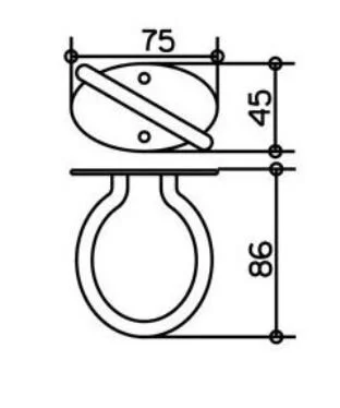Держатель для фена Keuco 04997 010000, правый - Gidratop.ru изображение
