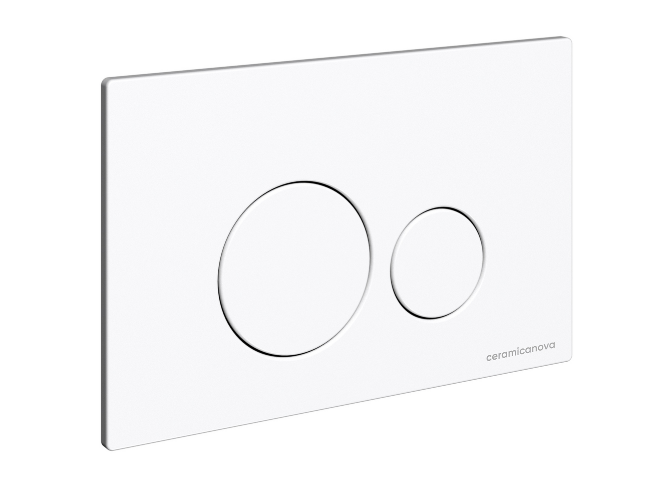 Система инсталляции для унитазов CERAMICANOVA Envision с кнопкой смыва Round цвет белый и креплениями, арт. CN1001W - Gidratop.ru изображение