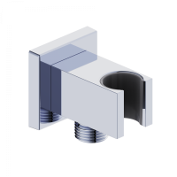 Шланговое подключение с держателем WONZON & WOGHAND, Хром (WW-HZ2312-CR) - Gidratop.ru изображение