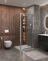 Душевой уголок CEZARES MOLVENO-AF-31-90-C-CR-IV - Gidratop.ru изображение