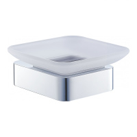 Мыльница с держателем WONZON & WOGHAND, Хром (WW-9522) - Gidratop.ru изображение